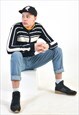 VINTAGE BOMBER ZIP UP CARDIGAN