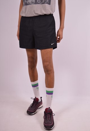 NIKE MENS VINTAGE SHORTS MEDIUM BLACK 90S