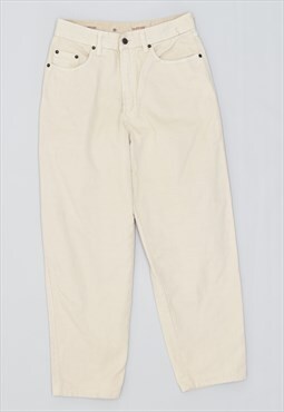 Vintage 90's Slim Jeans High Waist Off White