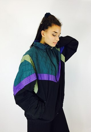 VINTAGE FESTIVAL 80S RAVE WINDBREAKER JACKET
