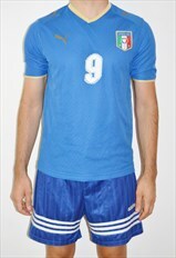 Vintage Italy 2008 Luca Toni Puma Football Shirt Jersey