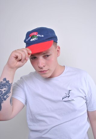 90S MULTICOLOR FLEECE RUGBY CAP