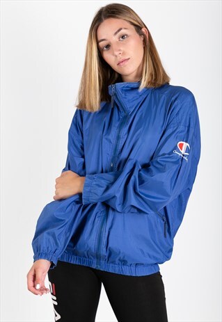 VINTAGE 80S CHAMPION SHELL JACKET / S8016