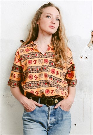 VINTAGE 90S INDIAN FESTIVAL SHIRT