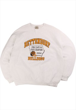 Vintage 90's Lee Sweatshirt Bettendorf Bulldogs Heavyweight