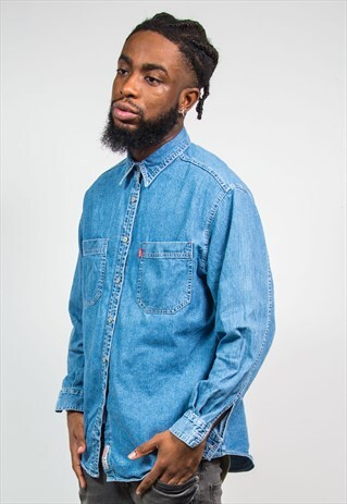 LEVI'S BLUE VINTAGE DENIM SHIRT