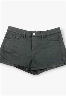 Vintage LEVI'S Superlow Chino Shorts Overdyed Black BV17615