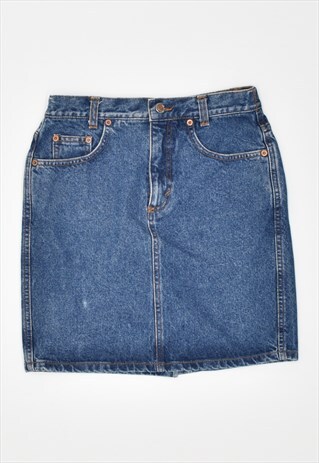 VINTAGE 90'S BENETTON DENIM SKIRT BLUE