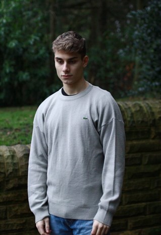 VINTAGE BEIGE LACOSTE SWEATSHIRT