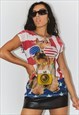VINTAGE 00S PRINTED GRAPHIC TSHIRT