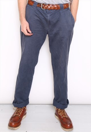 VINTAGE BLUE DICKIES CHINOS