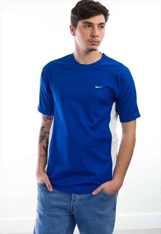 VINTAGE NIKE LOGO T-SHIRT 90S S 6.1