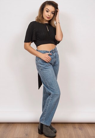 LEVI 550 HIGH WAISTED DENIM JEANS