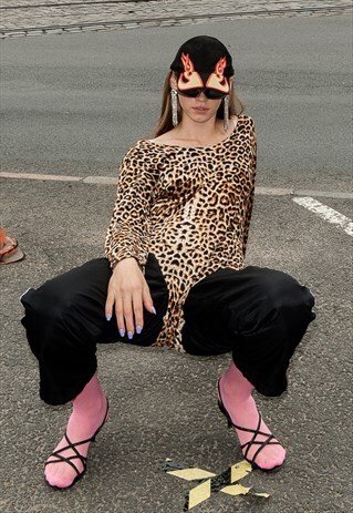 VINTAGE LEOPARD BODYSUIT, BODY / 1990S