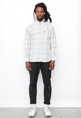 VINTAGE 90'S RALPH LAUREN LIGHT CHECK SHIRT