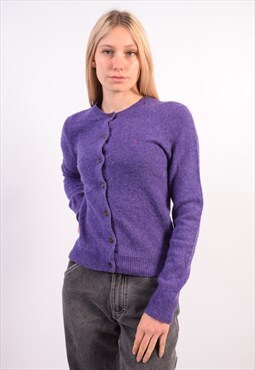 Vintage Ralph Lauren Cardigan Sweater Purple