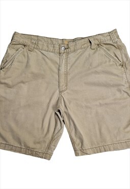 Men's Carhartt Cargo Shorts in Tan Size W42
