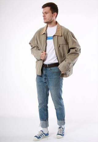90S VINTAGE CATERPILLAR RARE OLDSCHOOL JACKET 13700