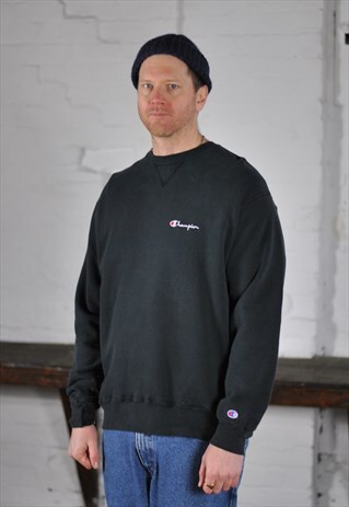 90S CHAMPION SPELL OUT SWEATER