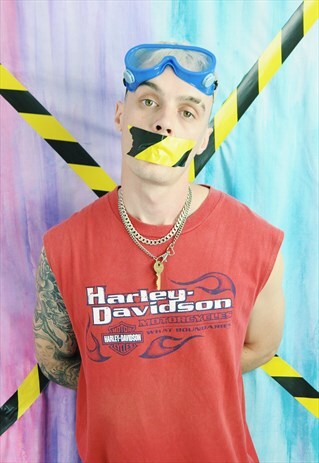 VINTAGE 90'S HARLEY-DAVIDSON SLEEVELESS T-SHIRT