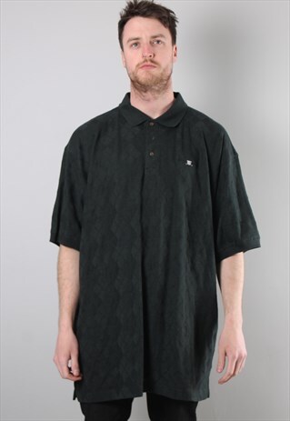 VINTAGE GANT LONGLINE POLO SHIRT 2XL XXL