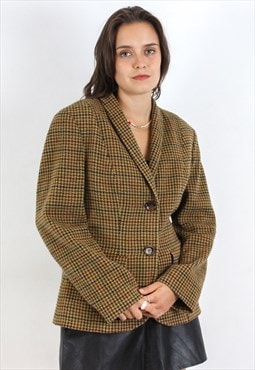 Vintage COMA Womens M Wool Blazer Jacket Trachten Coat Eu 40