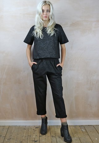 BLACK DAMASK CO-ORDINATES