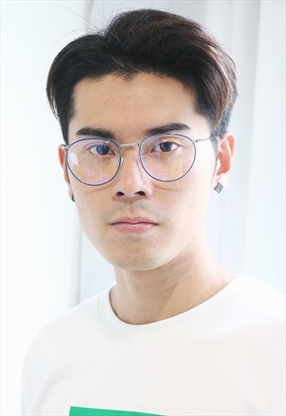 BLUE METAL GLASSES