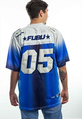 VINTAGE FUBU JERSEY LOGO 90S L 13.7