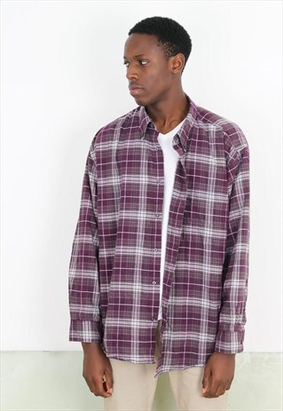 VINTAGE FLANNEL SHIRT FS56