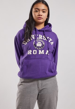 VINTAGE UNIVERSITY OF ROMA HOODIE