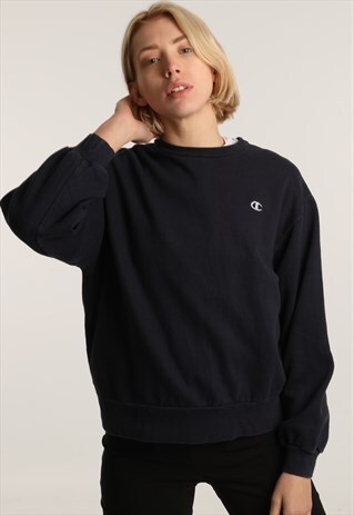 90S CHAMPION EMBROIDERED LOGO SWEATSHIRT