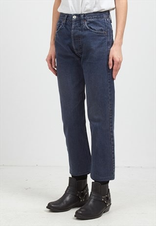 VINTAGE BLUE LEVI'S 501 FIT DENIM JEANS