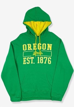 Vintage oregon ducks hoodie green xl - bv13778