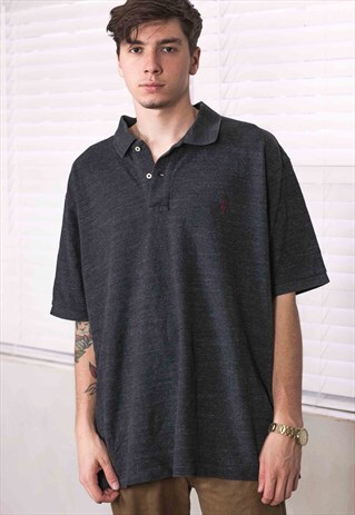 VINTAGE RALPH LAUREN POLO SHIRT LOGO 90S XXL 14.1