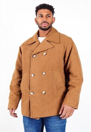 VINTAGE FLEECE OVER COAT JACKET J3436