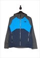 The North Face Rain Jacket Size Small Blue Grey Mens Dryvent