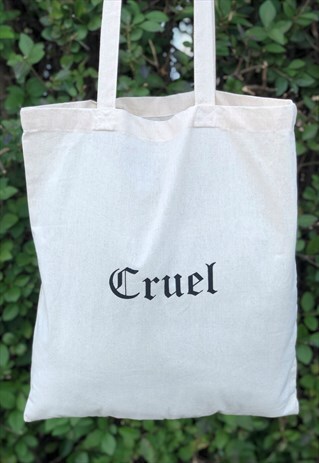 CRUEL NATURAL COTTON TOTE