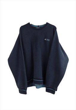 Vintage Adidas 80s Sweatshirt in Blue XL