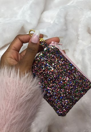 CONFETTI GLITTER COIN PURSE