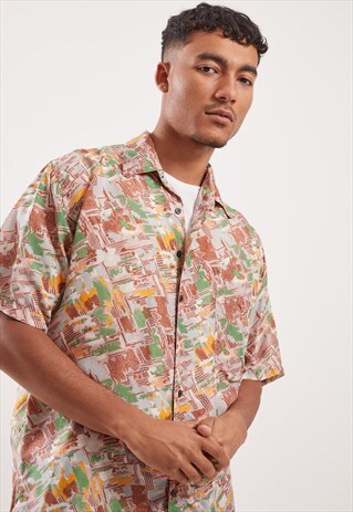 VINTAGE PATTERNED FESTIVAL SHIRT