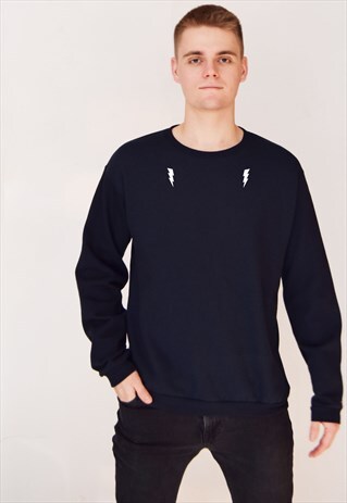 NAVY BOLT SWEATSHIRT