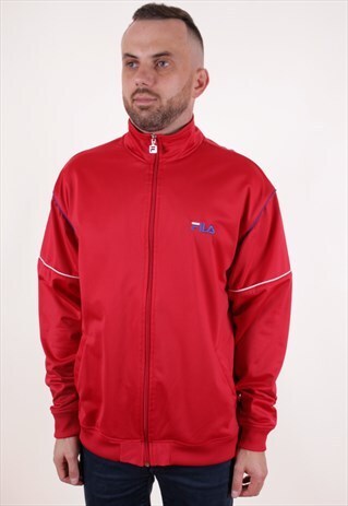 90S VINTAGE FILA TRACK JACKET AA7610