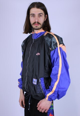 NIKE VINTAGE PRINTED JACKET MEN RARE
