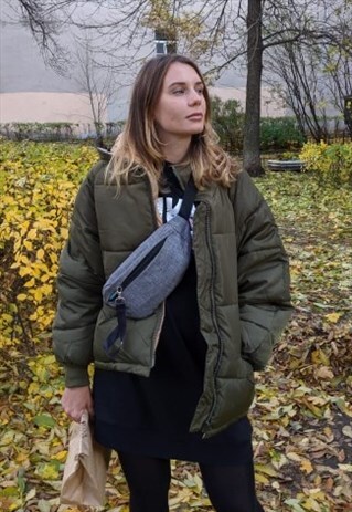 Y2K COTTON PADDED PUFFER JACKET