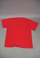 VINTAGE NFL PATRIOTS GRAPHIC T-SHIRT IN RED