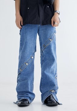 Men's Design metal trim jeans SS2022 VOL.5