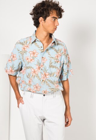 VINTAGE 80S HAWAIIAN SHIRT / S1592