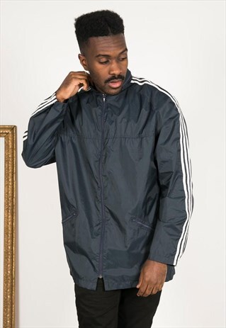 VINTAGE 90S ADIDAS RAINCOAT / S0596