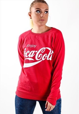 VINTAGE COCA COLA LOGO SWEATSHIRT SW171